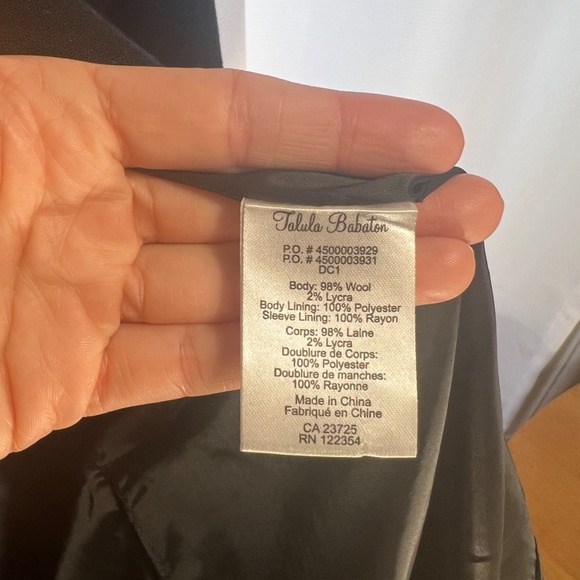 Talula Babaton Blazer/Suit Jacket - Picture 5 of 6